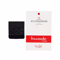 30 Pack Triumph 3 Hook Bra Band Extender Extension Clip On Band Strap Black Bulk