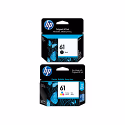 HP 61 Ink Cartridge Toner Black Cyan Magenta Yellow Value Pack Genuine Original