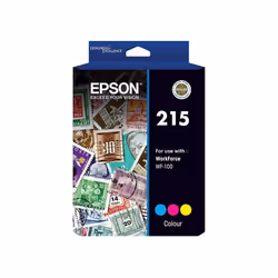 Epson 215 Ink Cartridge Pigment 4 Colours Value Pack Black Cyan Magenta Yellow Genuine Original