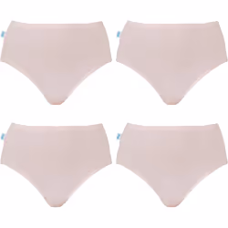 4 Pack Sloggi Originals Hikini Womens Underwear Undies Panties Briefs Pink High Waisted Bikini Bulk - 12