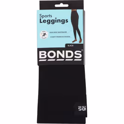 Bonds 2 Pack Sports Leggings Women Tights Gym Fitness Yoga Pants Black HXNN1G Bulk - Medium - Large