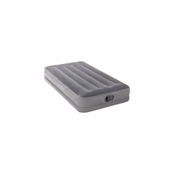 Intex 64112 Dura-Beam Standard Series Prestige Mid-Rise Air Mattress with Fastfill USB Powered Internal Air Pump, durable Fib ...
