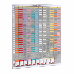 Nobo T-Card Planning Kit - Annual Planner 13 columns 54 slots