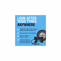 Ring Automotive Rapid Digital Tyre Inflator - Ideal for Motorhomes, SUVs & More