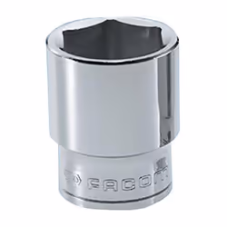 Facom S.27H Hexagon Socket, 1/2" Square Drive, 27mm