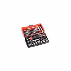 Facom R2NANO Socket Set of 38 Metric 1/4in Drive