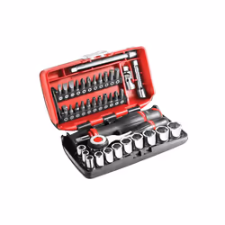 Facom R.360NANOPB Socket Set of 38 Metric 1/4in Drive FCMR360NANO