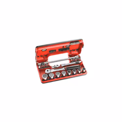 Facom JL.DBOX501 3/8in Drive Metric Socket Detection Box 18 Piece