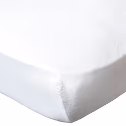 - Fitted Sheet 60x120x15cm White OEKO-TEX certified