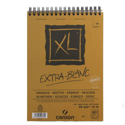 Canson XL Extra White Sketch Pad - A5 - 90gsm - 60 Sheets
