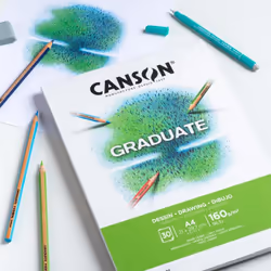 Canson Graduate, Art paper, 160 g/m², 30 sheets