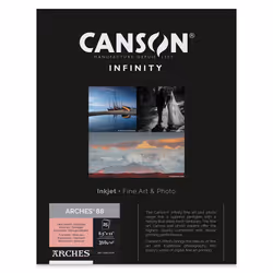 Canson Infinity Arches 88 Ultra Smooth Pure White Matte Inkjet Paper