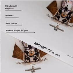 Canson Infinity Arches 88 Ultra Smooth Pure White Matte Inkjet Paper