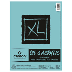 XL OIL &ACRYL 9X12 24SH