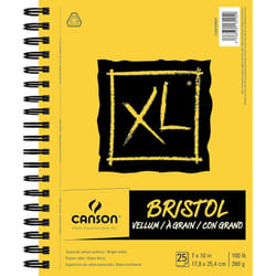 Canson XL Series Vellum Bristol  Yellow/Black  7x10