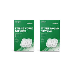Amazon Basic Care Sterile Wound Dressing 20 Plasters (Pack of 2)