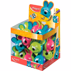 Maped 017611 pencil sharpener Manual pencil sharpener Multicolour