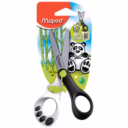 Maped 037910 stationery/craft scissors Universal Straight cut Black, Green, White