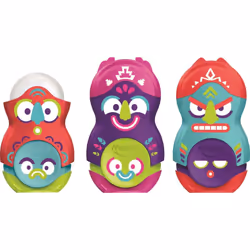 Maped Loopy Totem Duo Eraser and Sharpener (Assorted Colours)