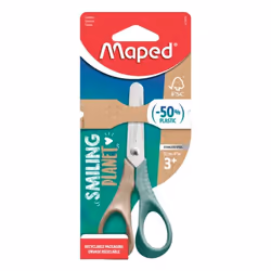 Maped Creativ 472020FM stationery/craft scissors Universal Straight cut Brown, Green, Stainless steel