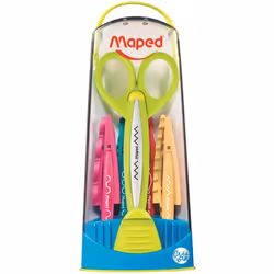 Maped 601005 stationery/craft scissors Art & Craft scissors Figure cut Multicolour
