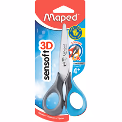Maped 693500, Child, Straight cut, Single, Multicolour, Orange, Steel, Art & Craft scissors