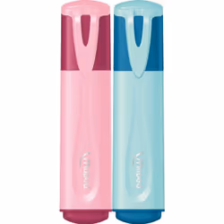 Maped Fluo Peps Classic Pastel Glitter Highlighters x2