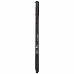 Maped Graph'Peps, 12-pack, Extra Fine, Black, Bullet tip, Metal, 0.4 mm, Black
