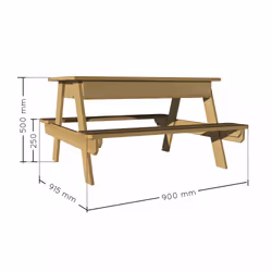 Soulet 782714 playhouse accessory Playhouse bench - Additional view 5