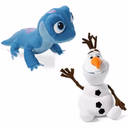 2 Piece Disney Frozen Plush Princess Doll Soft Toy for Children 25 cm