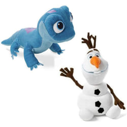 2 Piece Disney Frozen Plush Princess Doll Soft Toy for Children 25 cm
