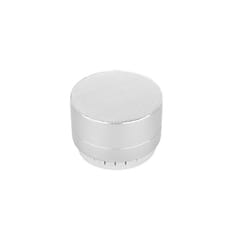 Bluetooth Mini Round Cylinder Shaped Music Speaker - White
