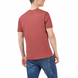 BEN SHERMAN 8146 Mens T Shirts Summer Cotton Tee - Maroon, S