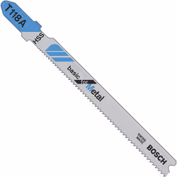 Bosch Professional 3x Jigsaw Blade T 118 A Basic for Metal (for Steel sheets, Accessories Jigsaw) - Additional view 4
