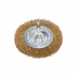 Bosch Wire Wheels, Crimped Wire, Brass-Coated, 7.5 cm, 2 mm