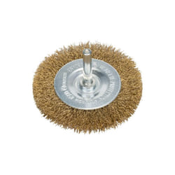 Bosch Wire Wheels, Crimped Wire, Brass-Coated