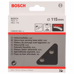 Bosch 2608601064 Sanding Plate for Bosch PEX 117 - Hard