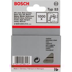 Bosch Fine Wire Staples, Type 53: