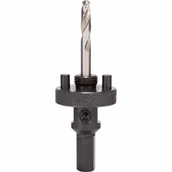 Bosch Hexagon socket adapter, Single item, Hex adapter, Ground High-Speed Steel (HSS-G), 1/4", 11 mm, 210 mm