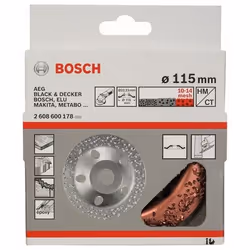 Bosch 2 608 600 178 angle grinder accessory Sanding disc