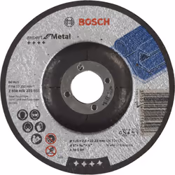 Bosch 2 608 600 214, 11.5 cm, Black, 1.6 mm, 1 pc(s)