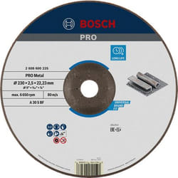 Bosch 2 608 600 225 angle grinder accessory Cutting disc