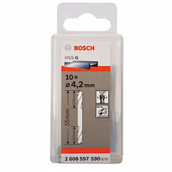 Bosch ‎2608597590, Drill, Hardened steel, B0012ROK1A, 10 pc(s)