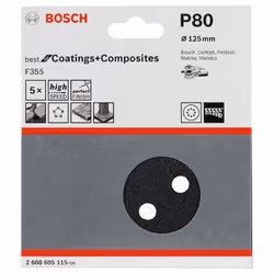 Bosch F355 sanding sheet - Additional view 2
