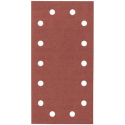 Bosch 2608605319 Sander Sheets for Wood, Velcro Type, 14 Hole, 115mm x 230mm, P180 Grit, Blue, Pack of 10