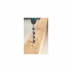 Bosch 2608597625 Auger Drill Bit with Hex Shank, 11mm x 160mm x 235mm, Silver