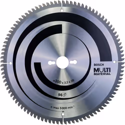 Bosch 2608640518 Multi Material Circular Saw Blade, 300mm x 3.2mm x 30mm, 96 Teeth, Grey