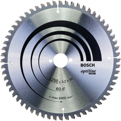 Bosch Optiline Wood Circular Saw Blades