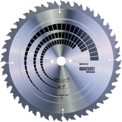 Bosch 2608640703 Wood Construct Circular Saw Blade, 400mm x 3.5mm x 30mm, 24 Teeth, Silver