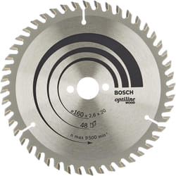 Bosch Optiline Wood Circular Saw Blades